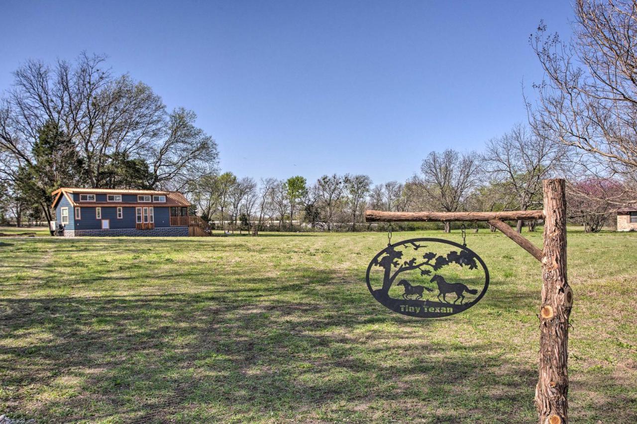 Cozy Mckinney Tiny Home With Porch And Fire Pit! Eksteriør bilde